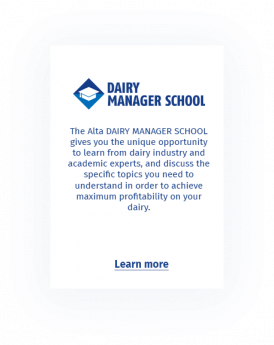 Alta Dairy Manager School